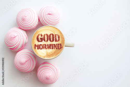 The inscription good morning
