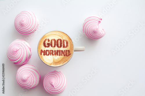 The inscription good morning
