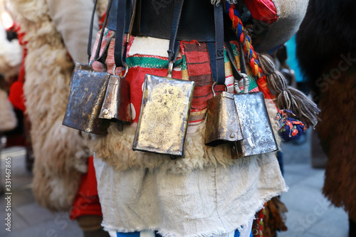 Details costume of mummers © Arkady Chubykin
