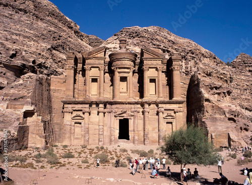 El Deir Monastery in Petra, Jordan