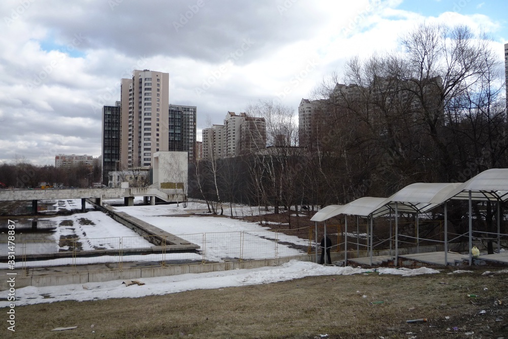 view of the city