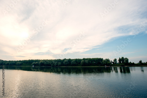 Danube river island © Jovan