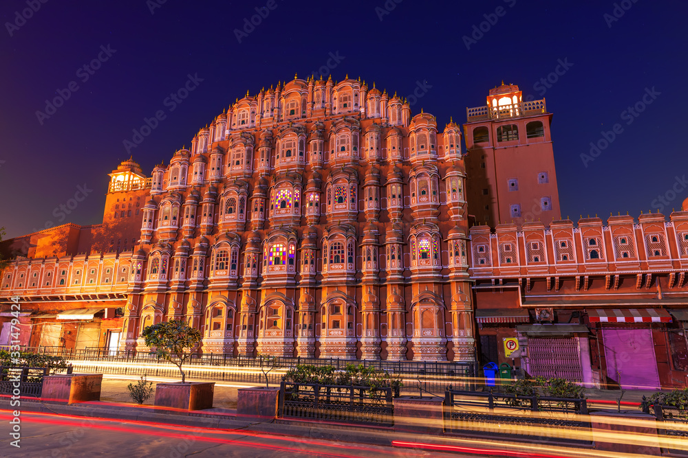 Hawa Mahal Palace in Jaipur, India's famous sight