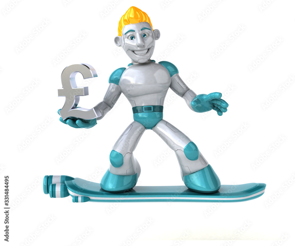 Robot - 3D Illustration Robot - 3D Illustration