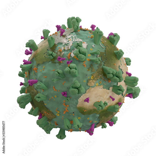 planet earth as virus cell ...