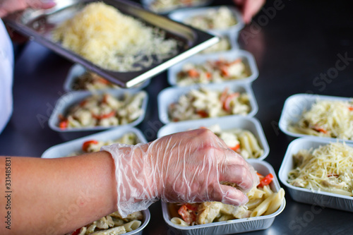Fotografie Food delivery