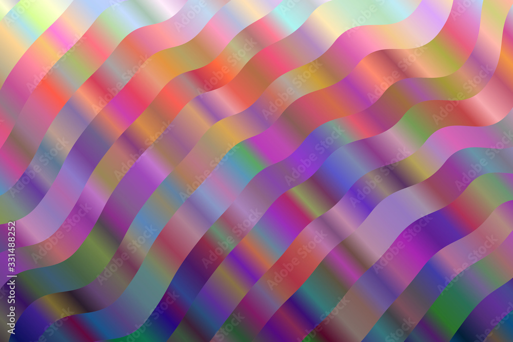 Purple, yellow and pink waves abstract vector background. Simple pattern. Purple, yellow and pink waves abstract vector background. Simple pattern.