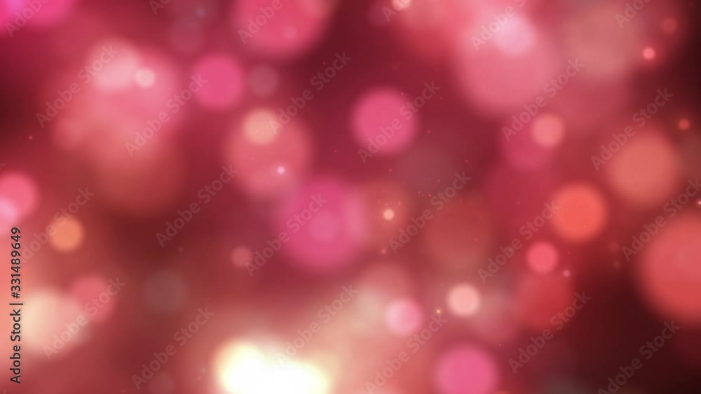 Vibrant bokeh in motion design style on dark background Vibrant bokeh in motion design style on dark background