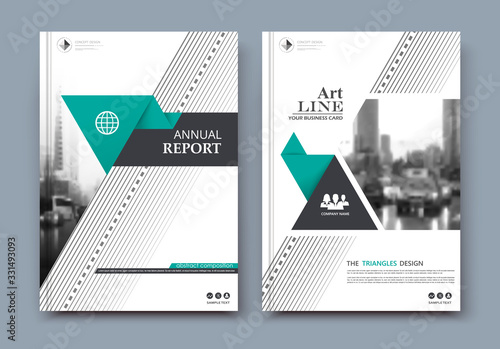 Abstract white a4 brochure cover design. Fancy info banner frame. Modern ad flyer text. Annual report binder. Title sheet model set. Fancy vector front page. City font blurb art. Green line figure