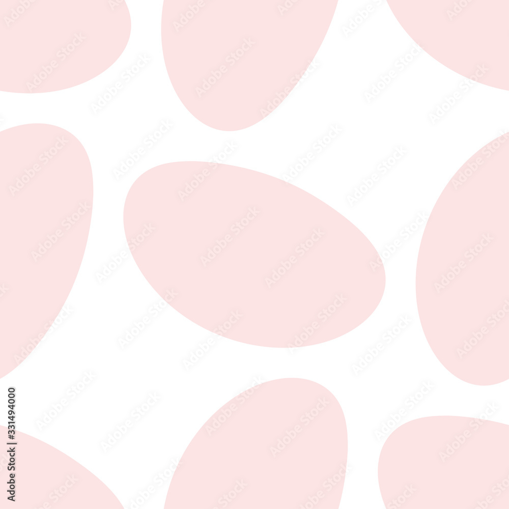 Seamless bright pattern of abstract shapes. Vector decorative background.
