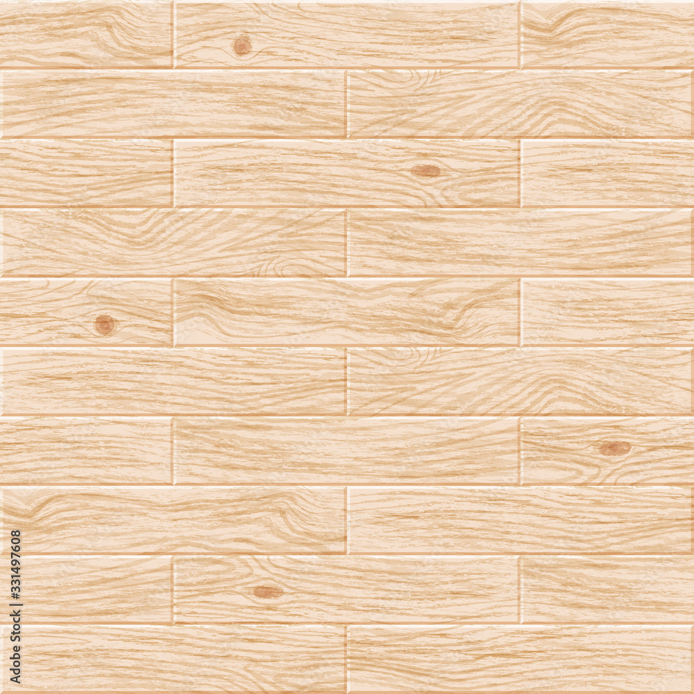 Light wood plank texture seamless pattern. Realistic wooden boards. Vector illustration nature template for design, web, decor, app Light wood plank texture seamless pattern. Realistic wooden boards. Vector illustration nature template for design, web, decor, app