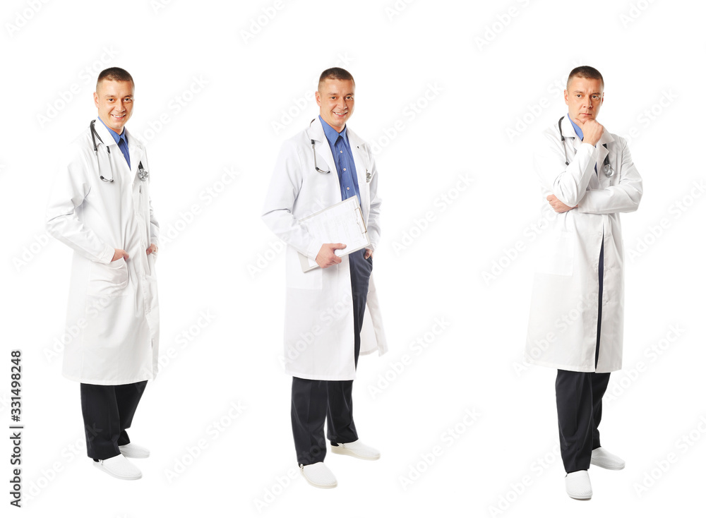 young doctor over white young doctor over white