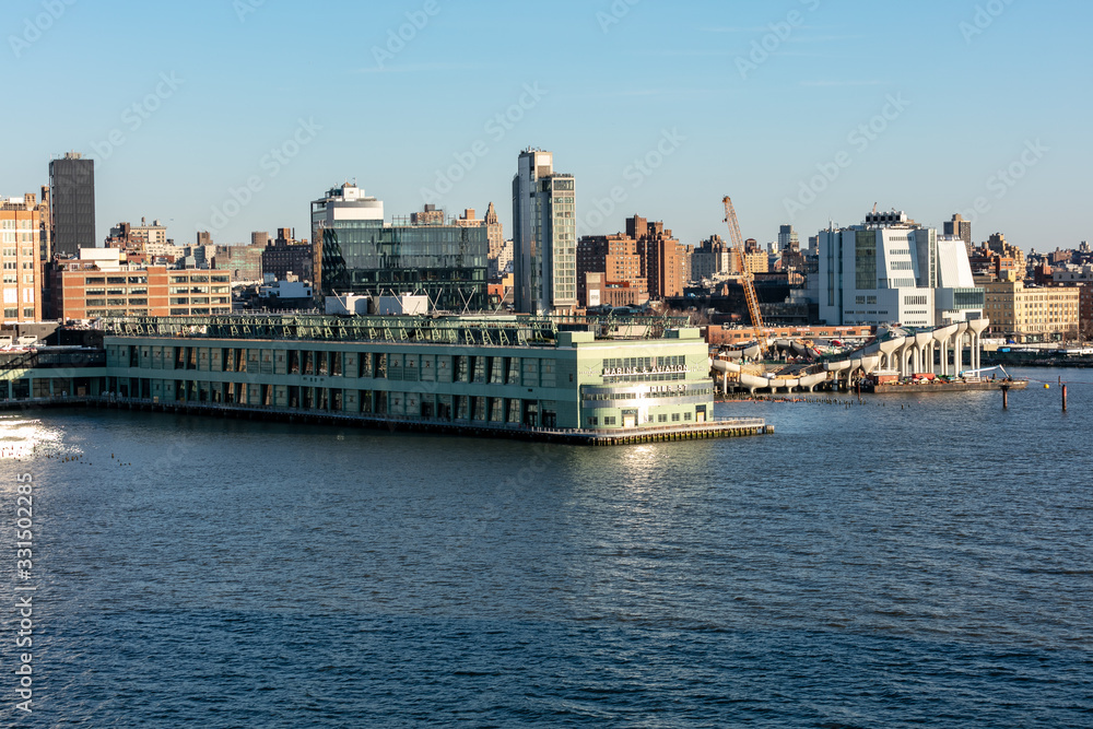 New York City from the Hudson