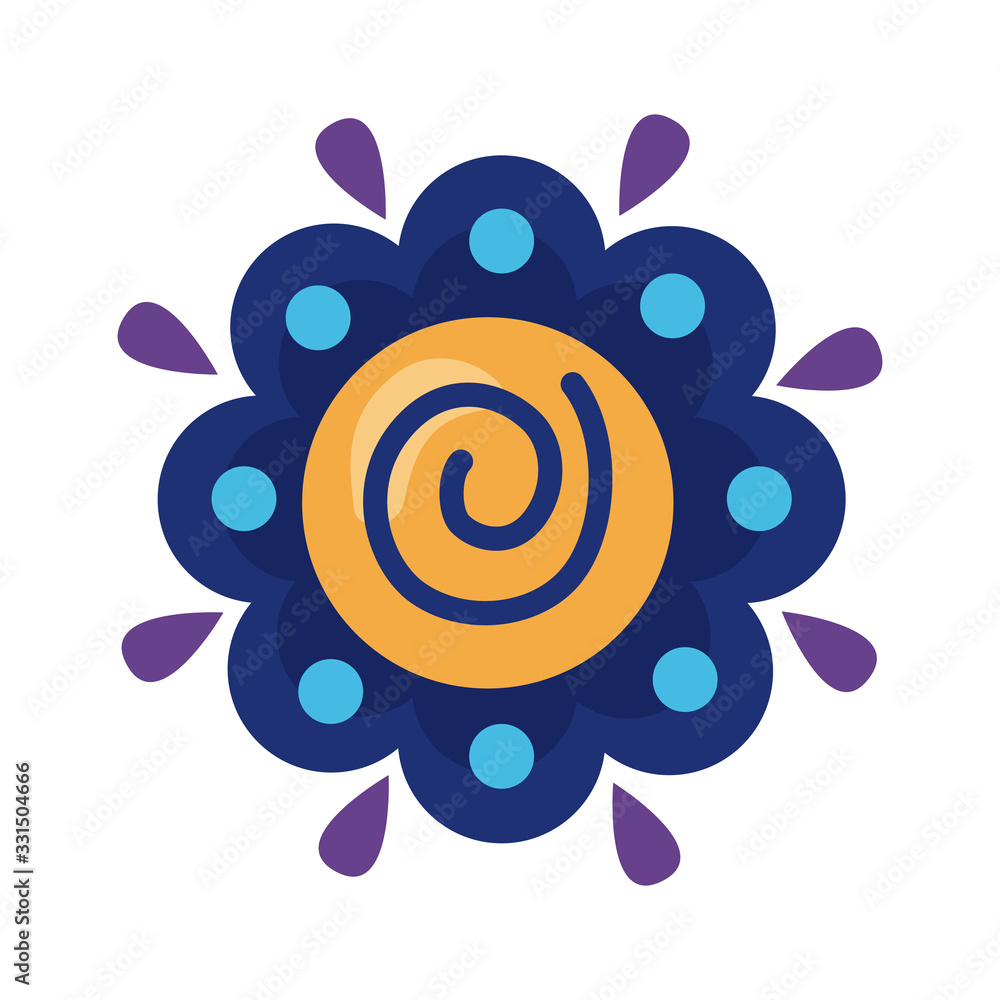 beauty flower detailed style icon beauty flower detailed style icon