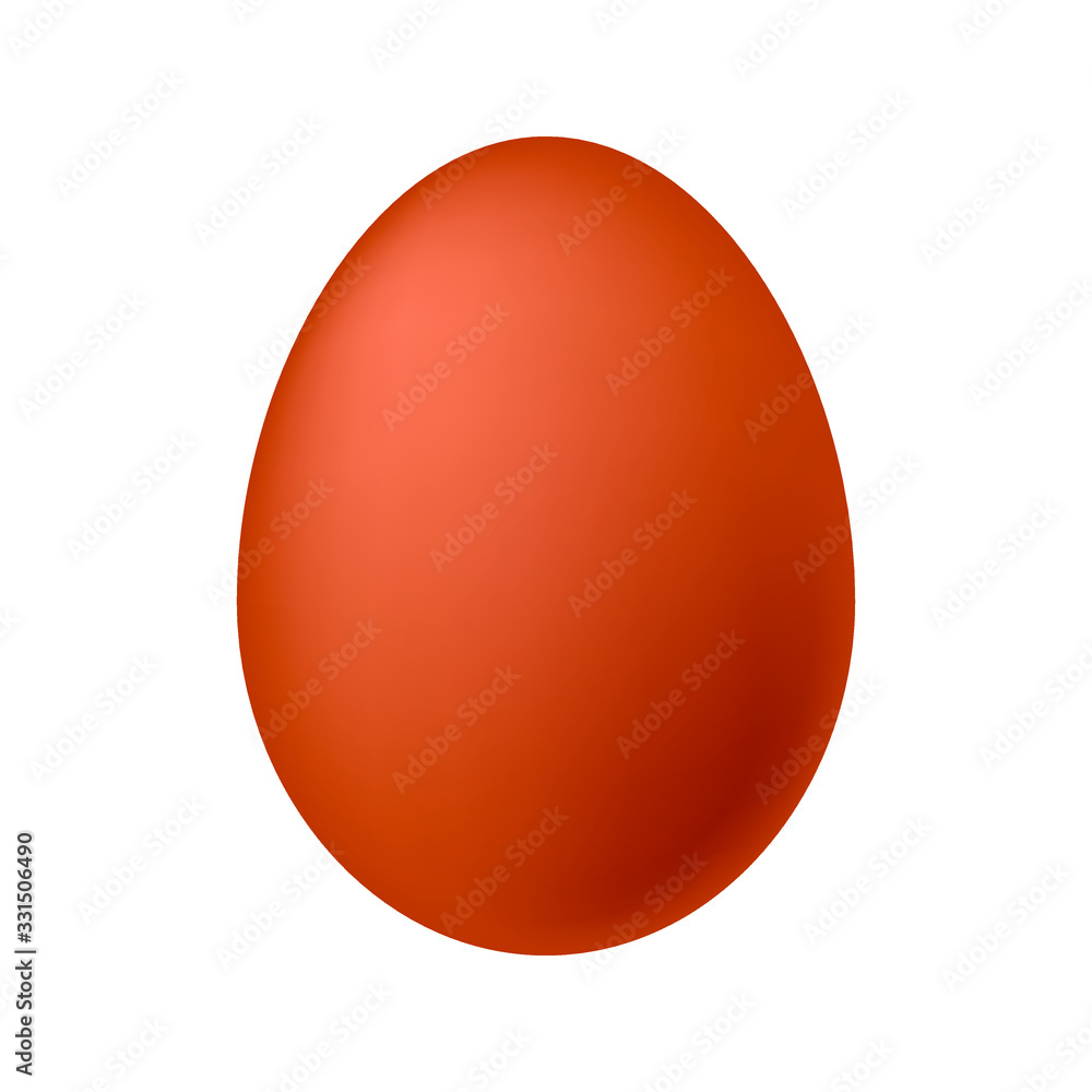 An Easter egg colored by boiling it with onion husks. Vector stock illustration isolated on a transparent background An Easter egg colored by boiling it with onion husks. Vector stock illustration isolated on a transparent background