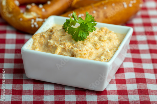 bavarian cheese spread photo