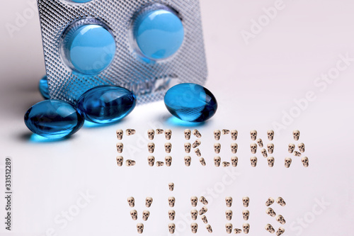 coronavirus, corona, virus, danger, disease, social issue, death, healthy, epidemic, pedical, medicine. Pills, drugs, health, pharmacy, med, doctor, Hospital, meds, drug. preparations, bottles, drugs photo