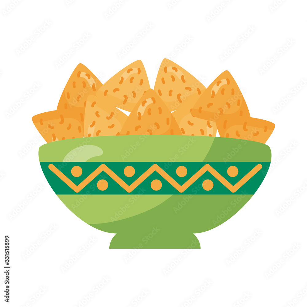 delicious mexican nachos detaild style icon delicious mexican nachos detaild style icon