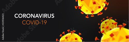 covid-19. coronavirus. vector illustration.