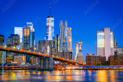 New York City  Brooklyn Bridge - United States of America