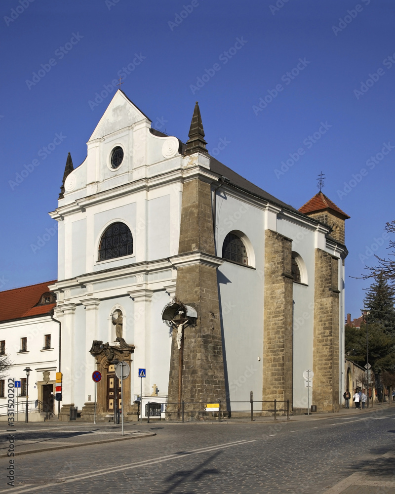 Church of St. Francis of Assisi in Turnov. Czech Republic