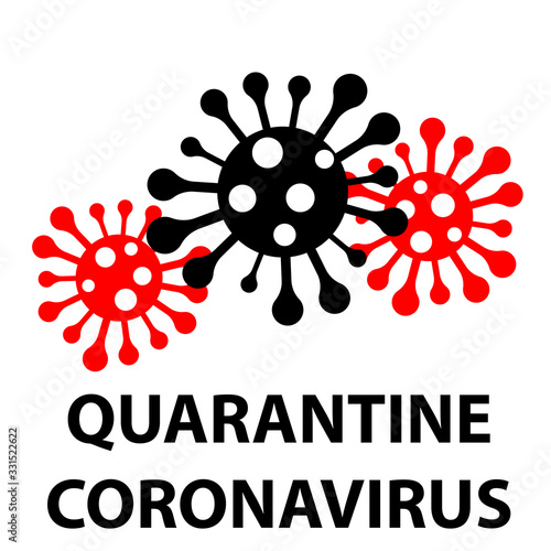 Vector coronavirus covid19 virus symbol. Novel coronavirus outbreak. Global pandemic alert. Covid-19 outbreak. Isolated vector illustration. Abstract virus for banner design.
