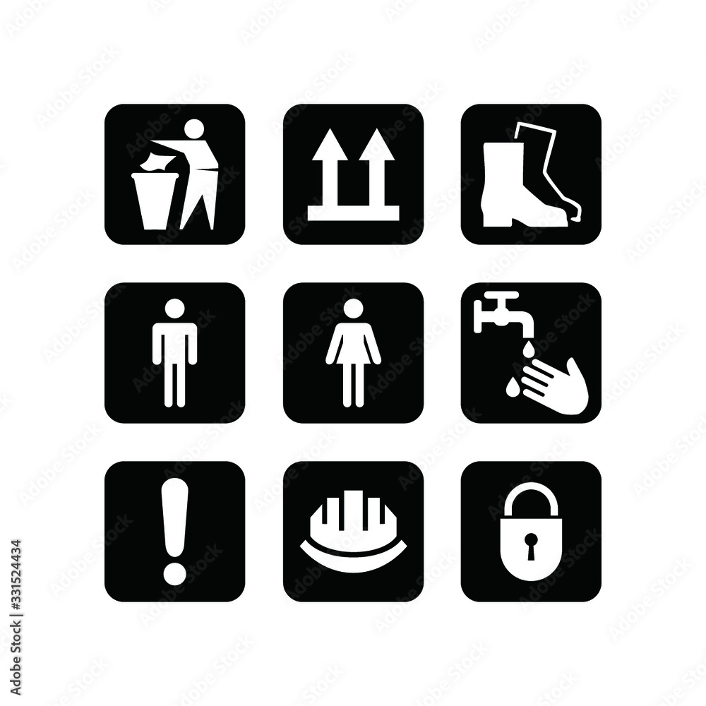 Safety signs at work Safety signs at work
