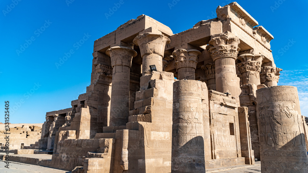 Temple of Kom Ombo. Kom Ombo is an agricultural town in Egypt famous for the Temple of Kom Ombo. It was originally an Egyptian city called Nubt, meaning City of Gold.