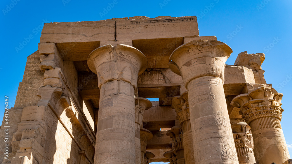Temple of Kom Ombo. Kom Ombo is an agricultural town in Egypt famous for the Temple of Kom Ombo. It was originally an Egyptian city called Nubt, meaning City of Gold.