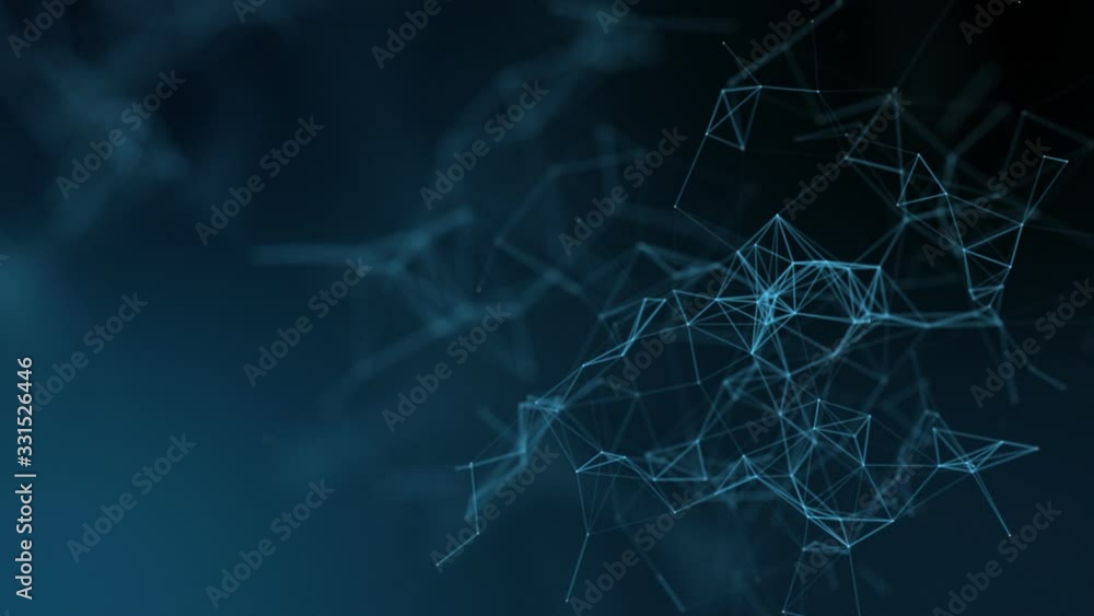 Abstract plexus background