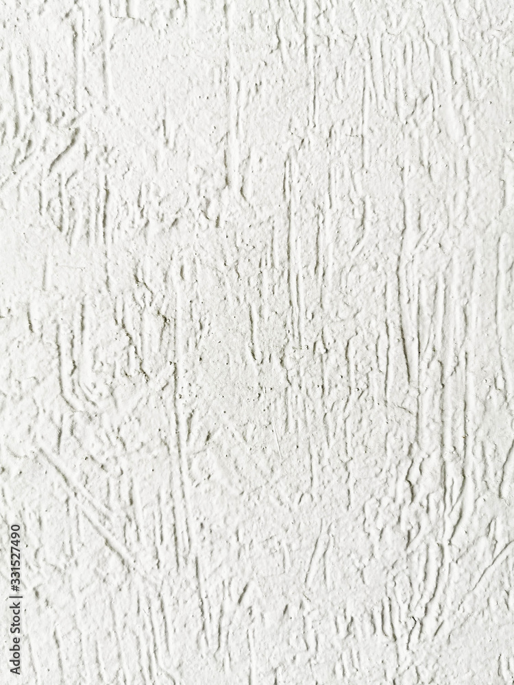 White decorative plaster background with lines White decorative plaster background with lines