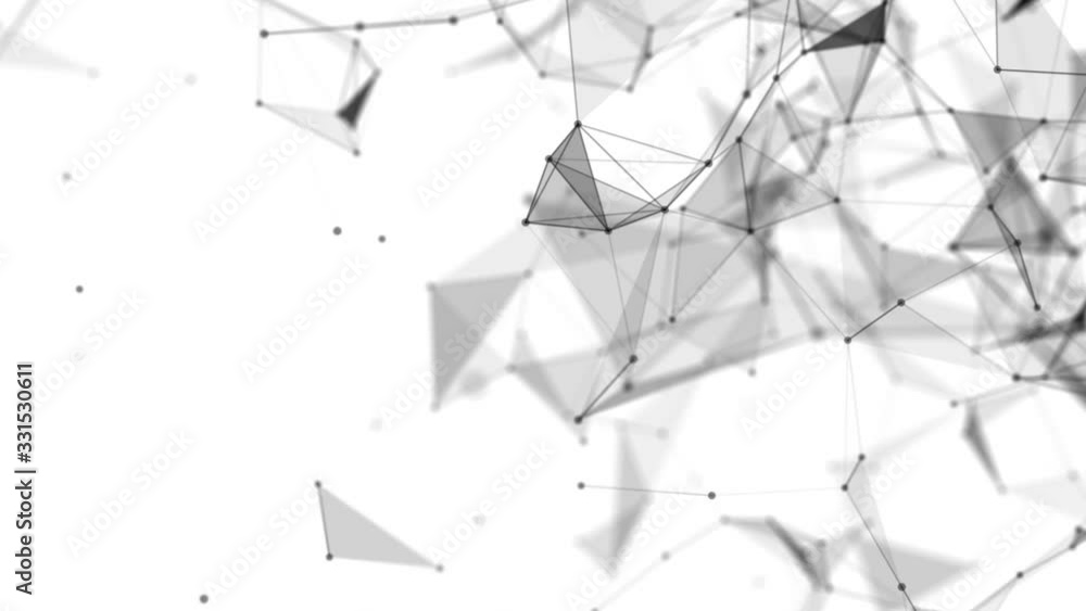 Abstract plexus background