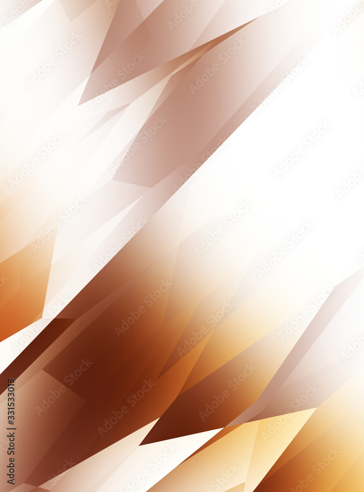 Fototapeta premium Abstract Background. Triangle 3d illustration polygonal art pattern style. Future graphic geometric design. Geometry texture futuristic decoration. Trendy and vibrant modern style template..