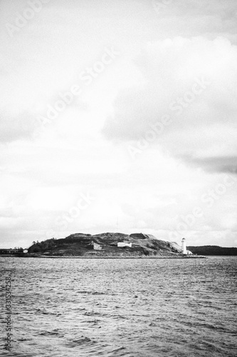 Halifax Island with lighthouse