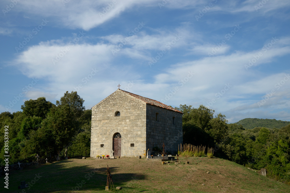 église de campagne - Corse France