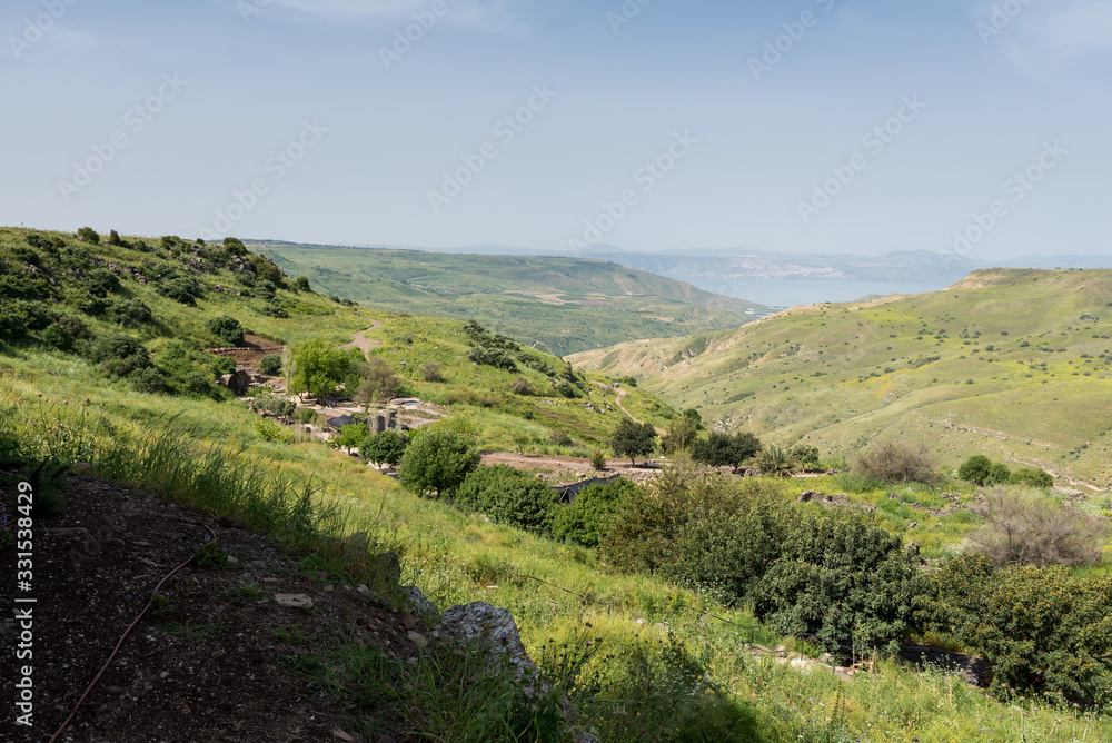 Ein Keshatot at Golan Heights