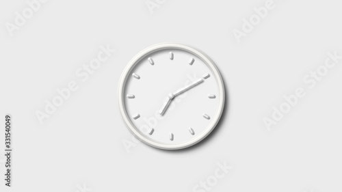 Wallpaper Mural 3d wall clock icon,Clock icon,White wall clock icon Torontodigital.ca
