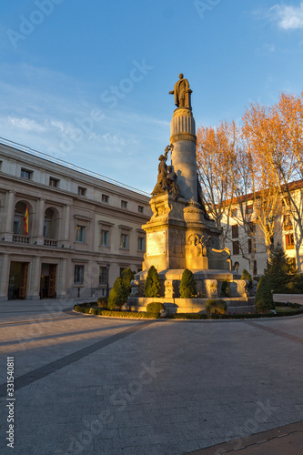 Monument of Francisco Romero Robledo in Madrid