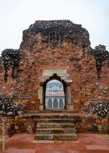 Wallpaper Mural India, Delhi, New Delhi - 8 January 2020 - Access of Isa Khan Niyazi's Tomb Torontodigital.ca