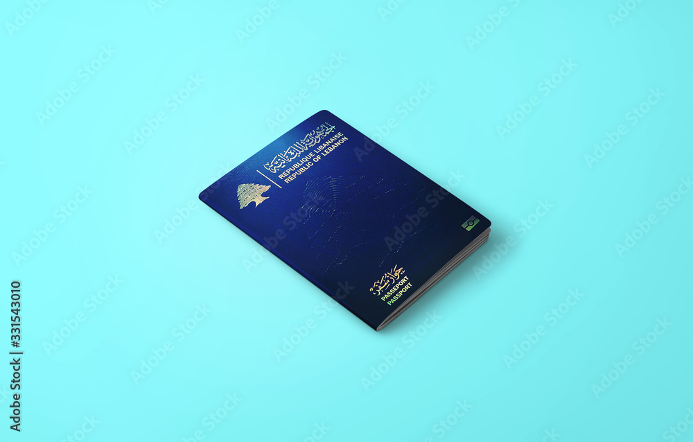 Official passport of lebanon,lebanese passport