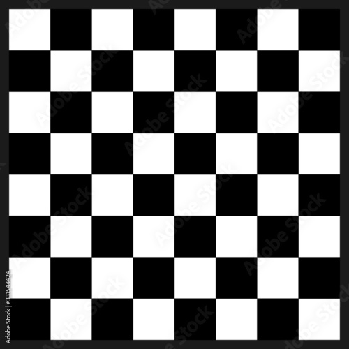Checkerboard cells of a board game for figures. Template for text. Background image. Checkers. Table games. Vector image.