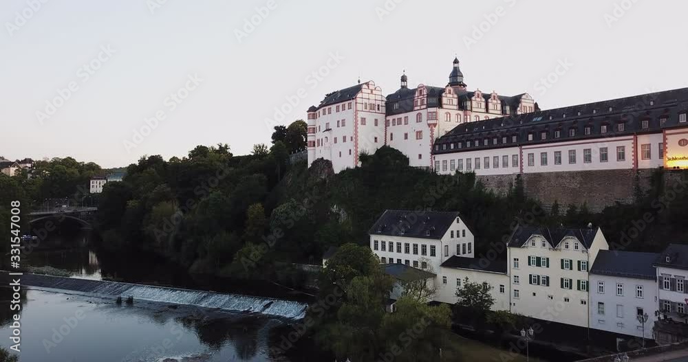 Old German Wooden House and Windows. Real Estate monumental Old German Wooden House and Windows. Real Estate monumental