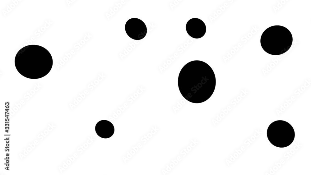 Messed morphing balls animation. Digital motion design. 2d animated black bubble shapes isolated on white background. Flowing pattern of abstract graphic silhouettes. Smooth sphere objects movement. Messed morphing balls animation. Digital motion design. 2d animated black bubble shapes isolated on white background. Flowing pattern of abstract graphic silhouettes. Smooth sphere objects movement.