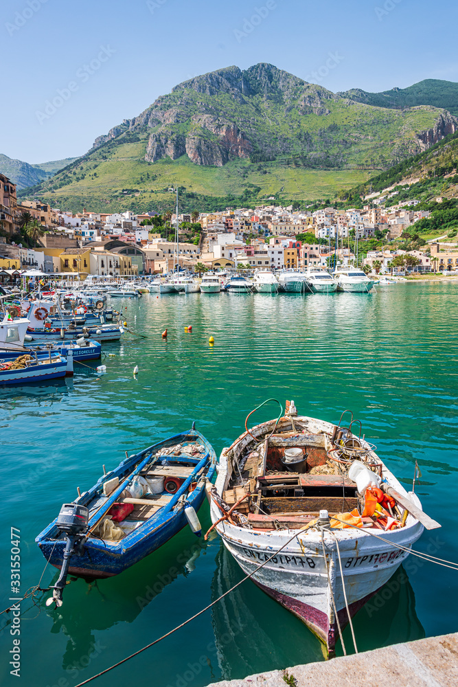 Fototapeta premium Port of Castellammare del Golfo