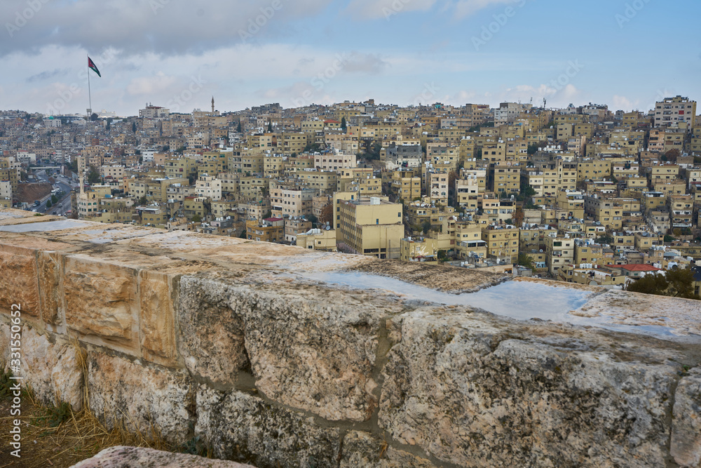 The old city of Amman, Jordan The old city of Amman, Jordan