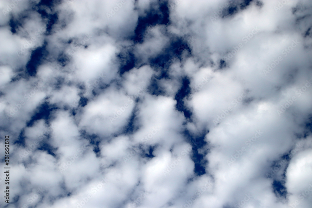 White clouds in the sky White clouds in the sky