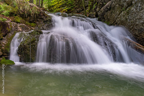 Fototapeta Naklejka Na Ścianę i Meble -  Die oberen Kaskaden der Josephstaler Wasserfälle