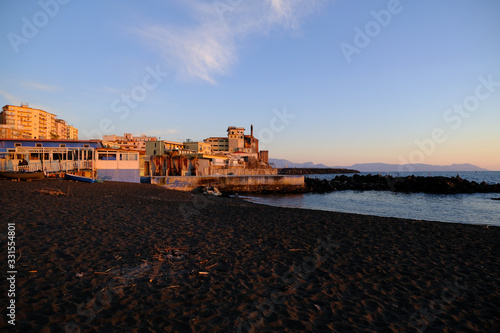 Εκτύπωση καμβά Lido Gabiano Torre del Greco Panorama