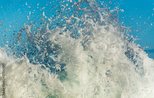 Splashing wave, Sydney Australia