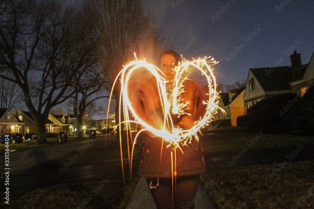 Burning Love Stock Photo Adobe Stock